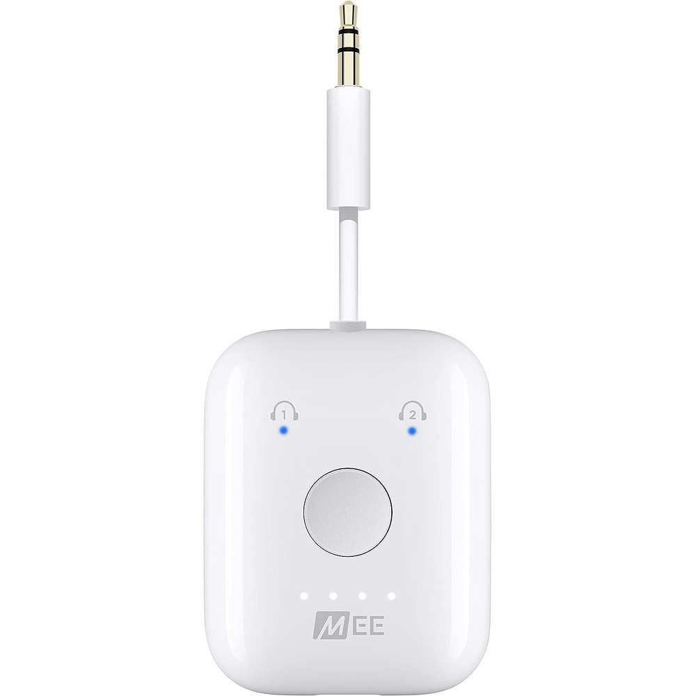 MEE‎ audio Connect Air Bluetooth 5.0 Transmitter Dual Headphone Adapter White